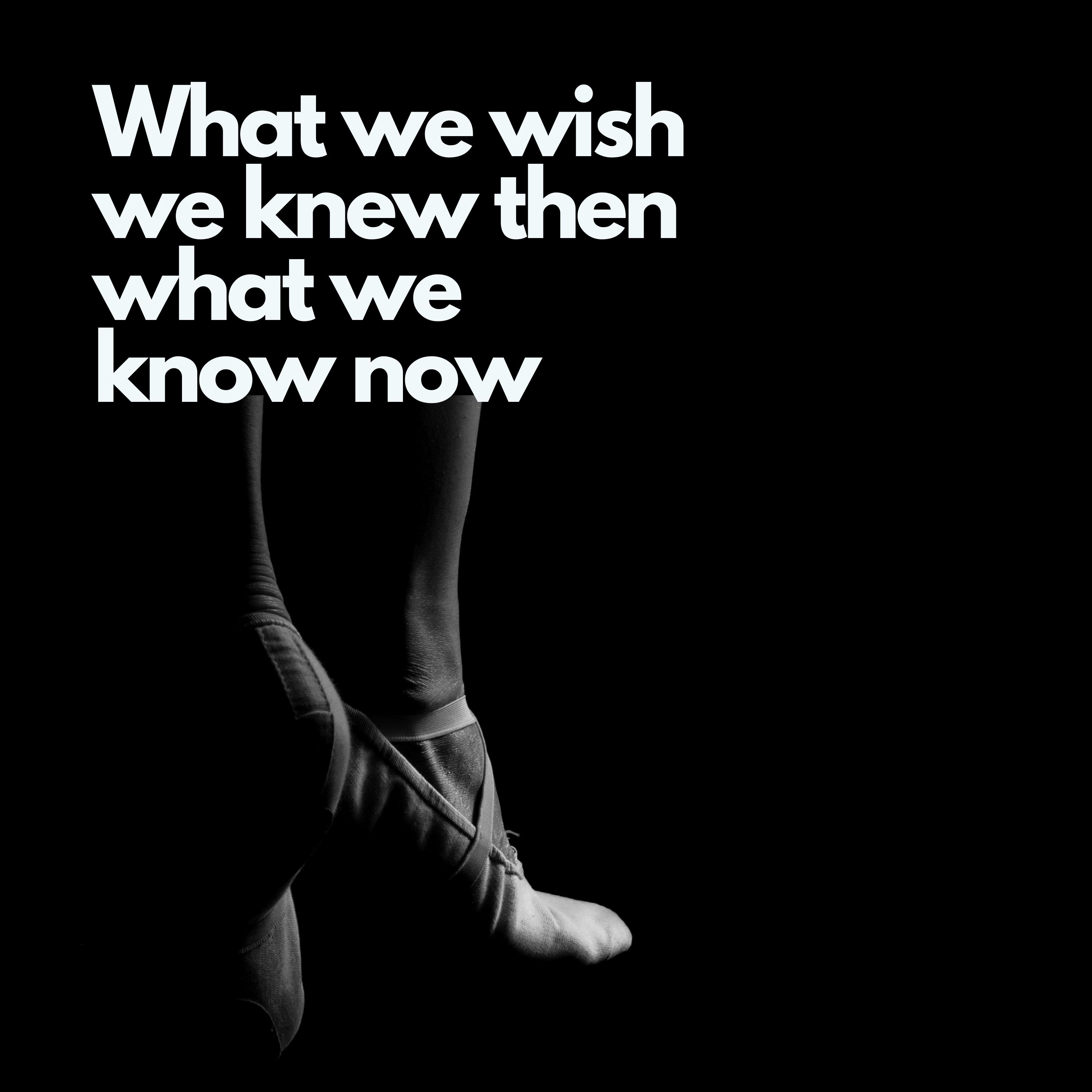 Image that described what Brett and Jenny would have done differently in raising their kids to be professional ballet dancers.